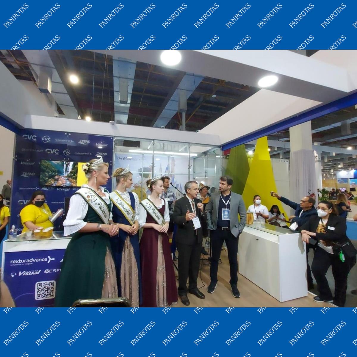 CVC Corp e Oktoberfest Blumenau anunciam parceria na WTM - Oktoberfest