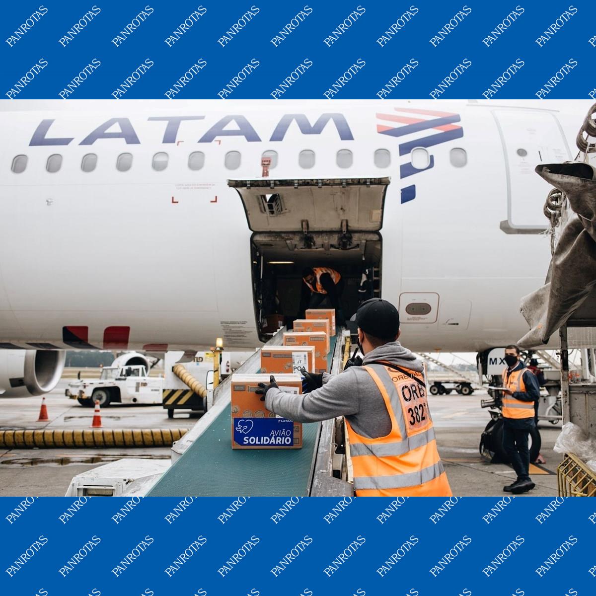 Avião Solidário da Latam atinge 130 milhões de pessoas