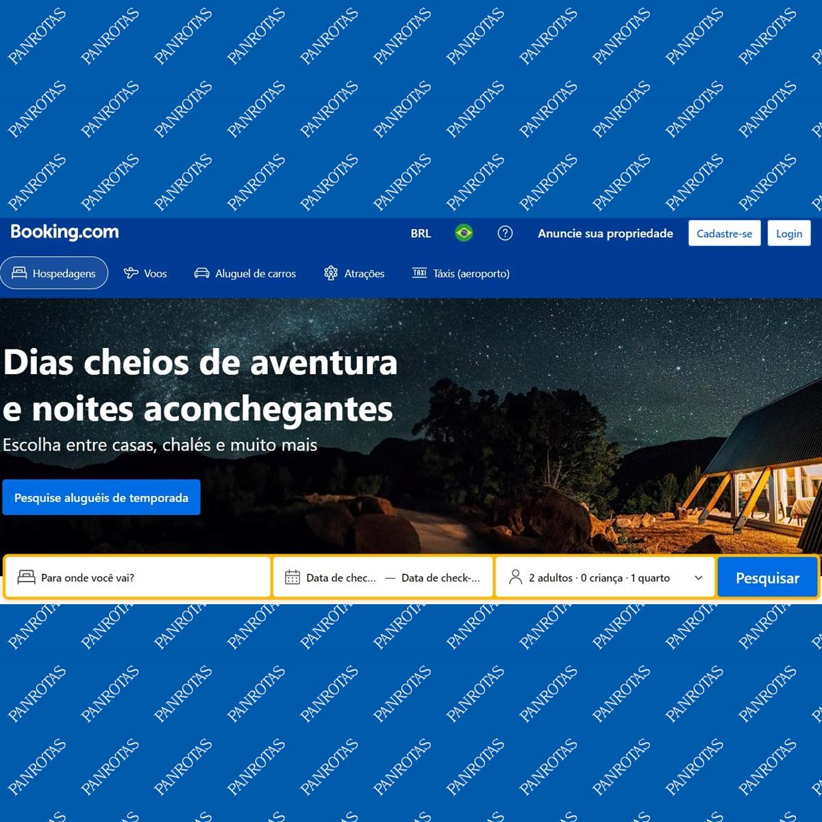 Booking e Latam são os sites de Turismo mais acessados