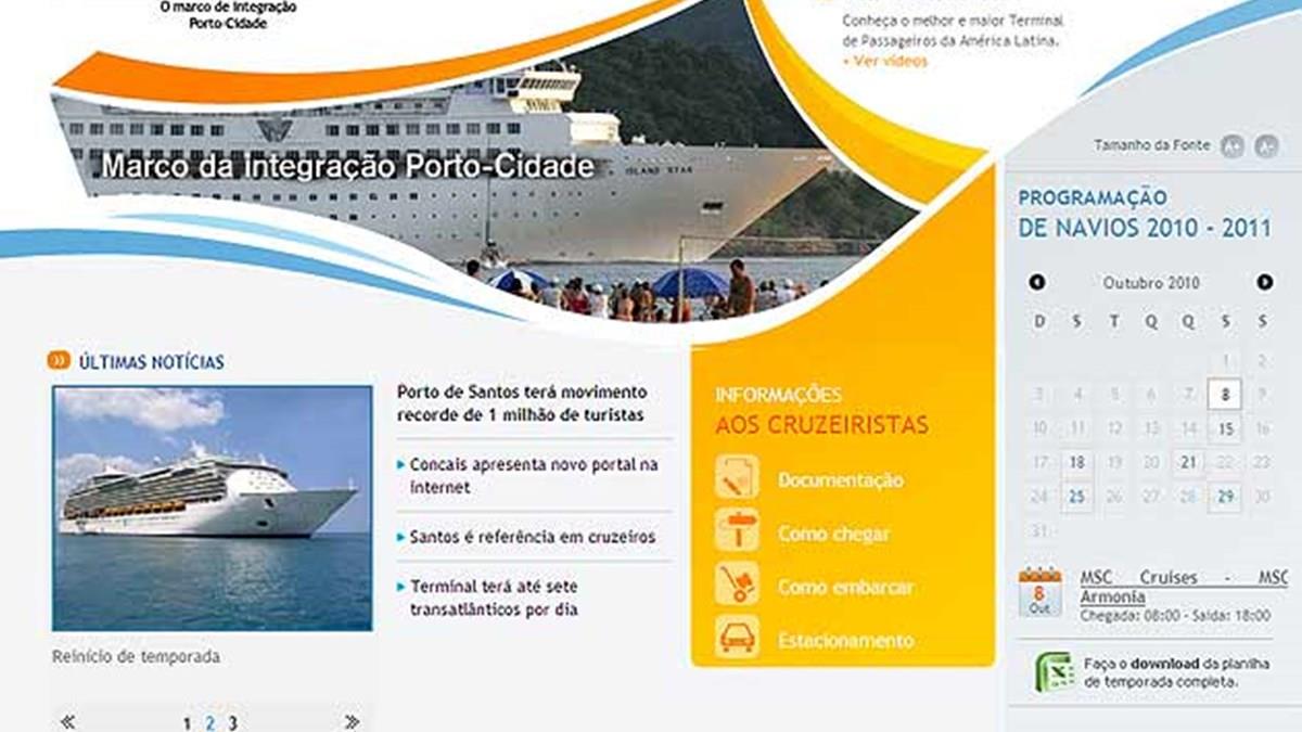 Concais (SP) lança novo site reformulado