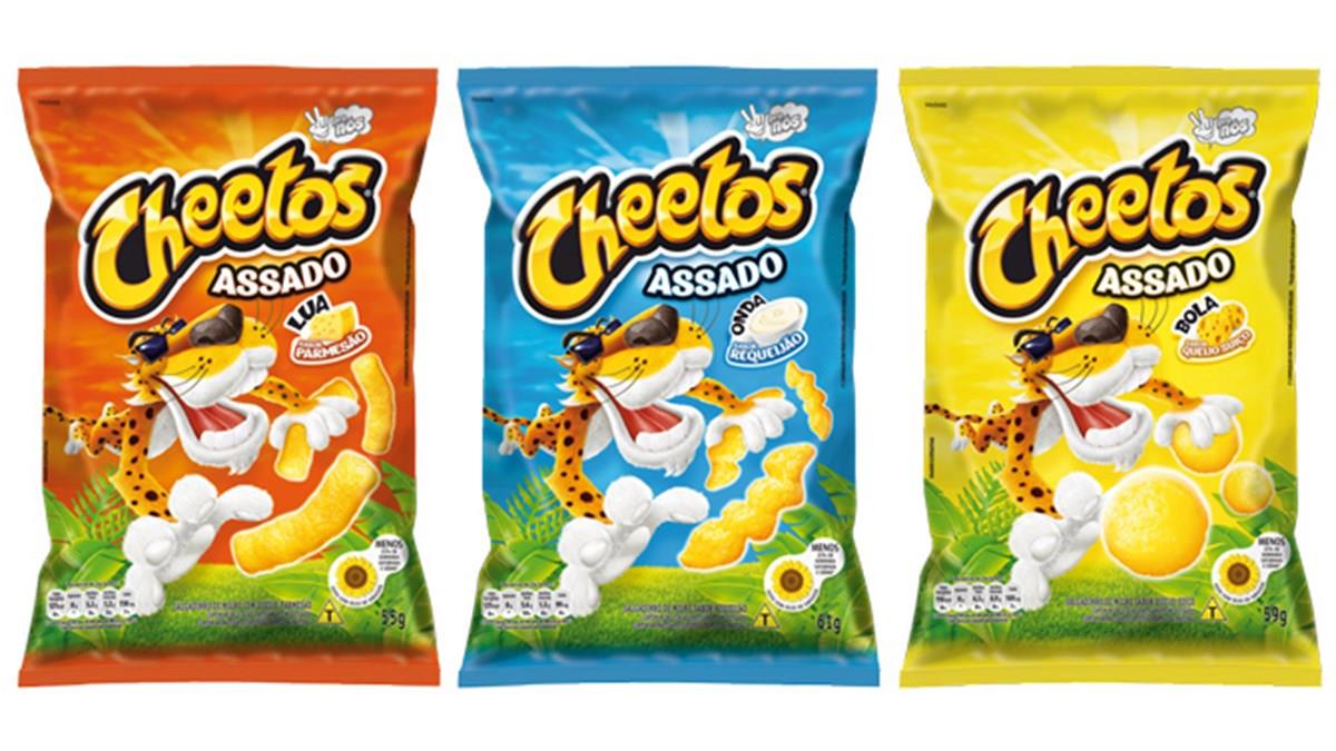 Salgadinhos Cheetos (Pepsico) renovam embalagem