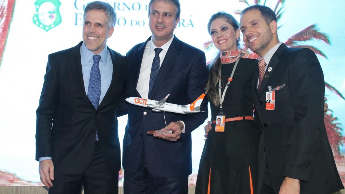 Coquetel celebra hub em Fortaleza de Gol e Air France-KLM; fotos