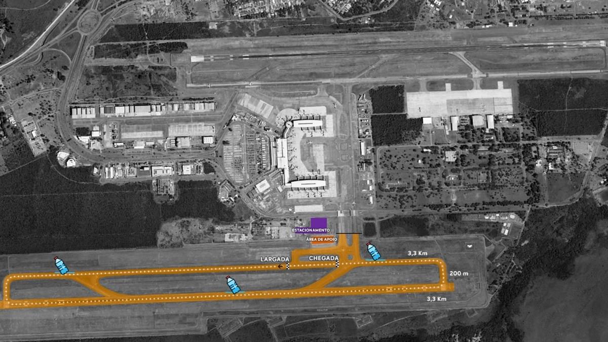 Aeroporto de Brasília recebe corrida de rua no próximo mês