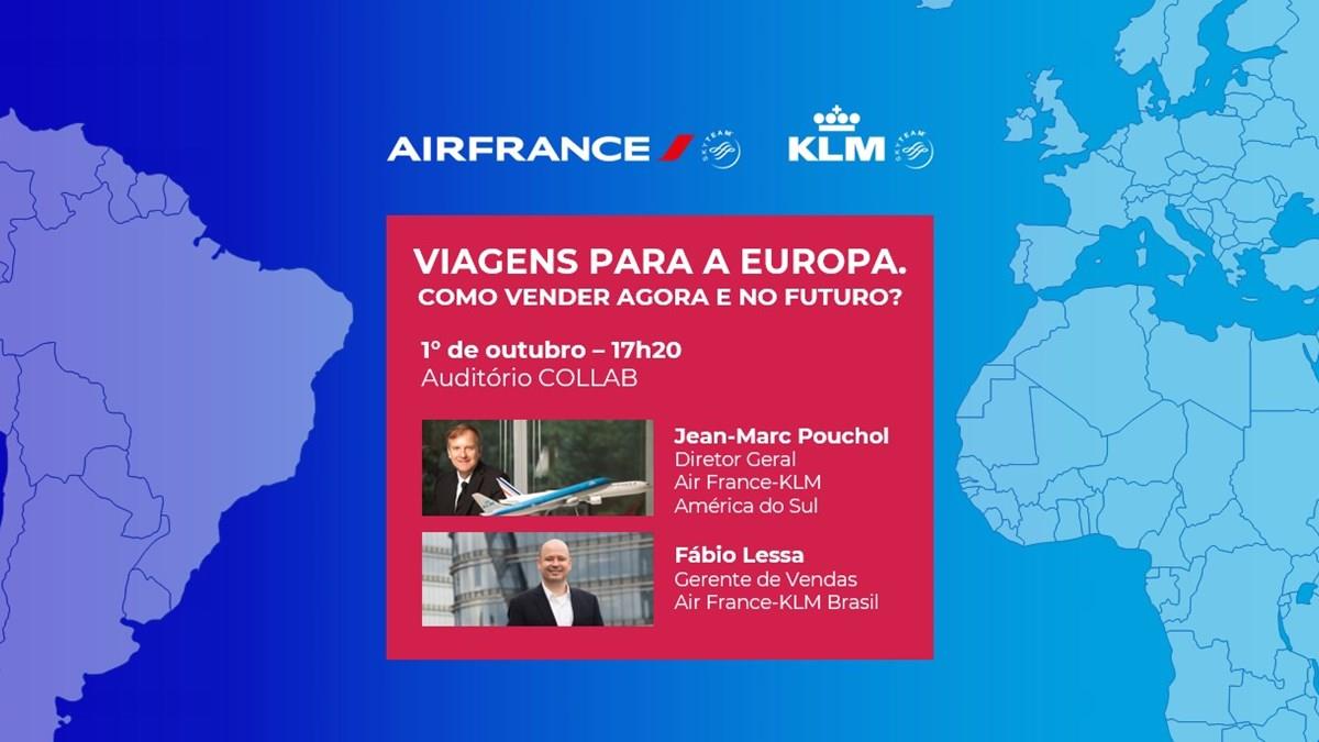 Viagens para a Europa é o tema de palestra da Air France-KLM