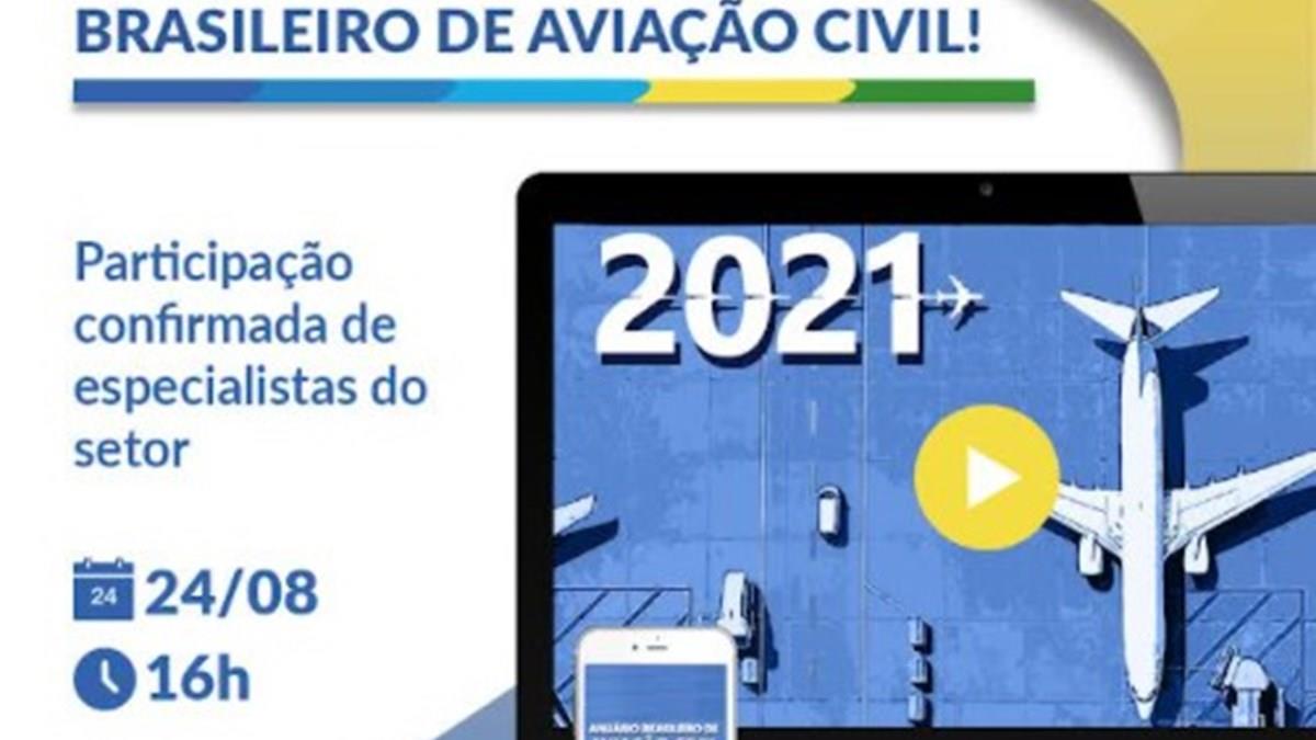 Inscreva-se para o lançamento do 6º Anuário Brasileiro de Aviação Civil