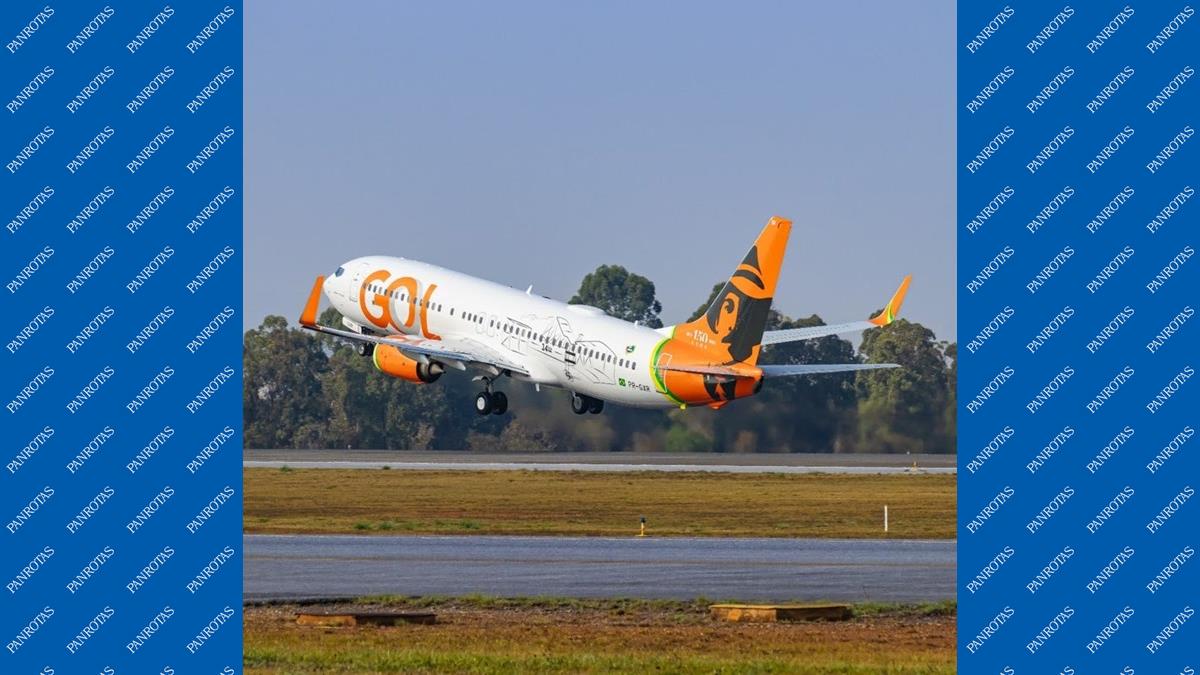 Azul batiza aeronave em homenagem a Santos Dumont