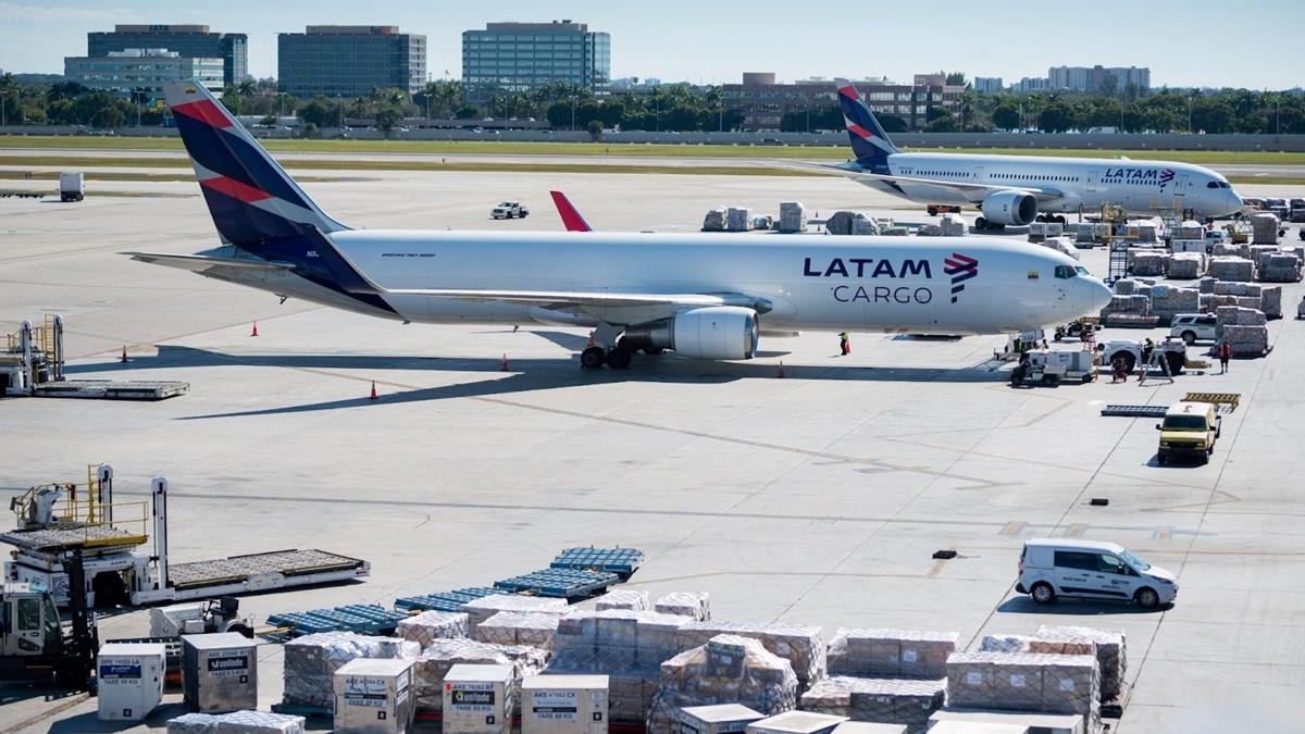 Latam Cargo transporta 110 mil toneladas em 2023