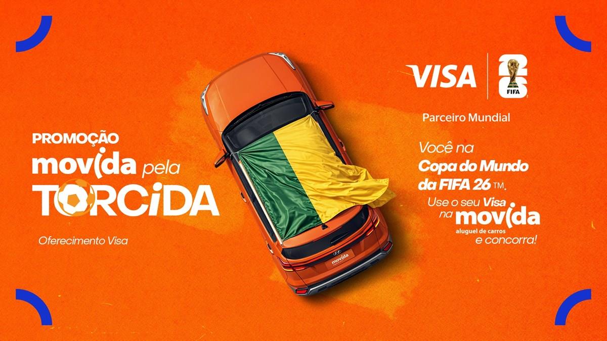 Movida e Visa lançam promoção com viagem para semifinal da Copa de 2026