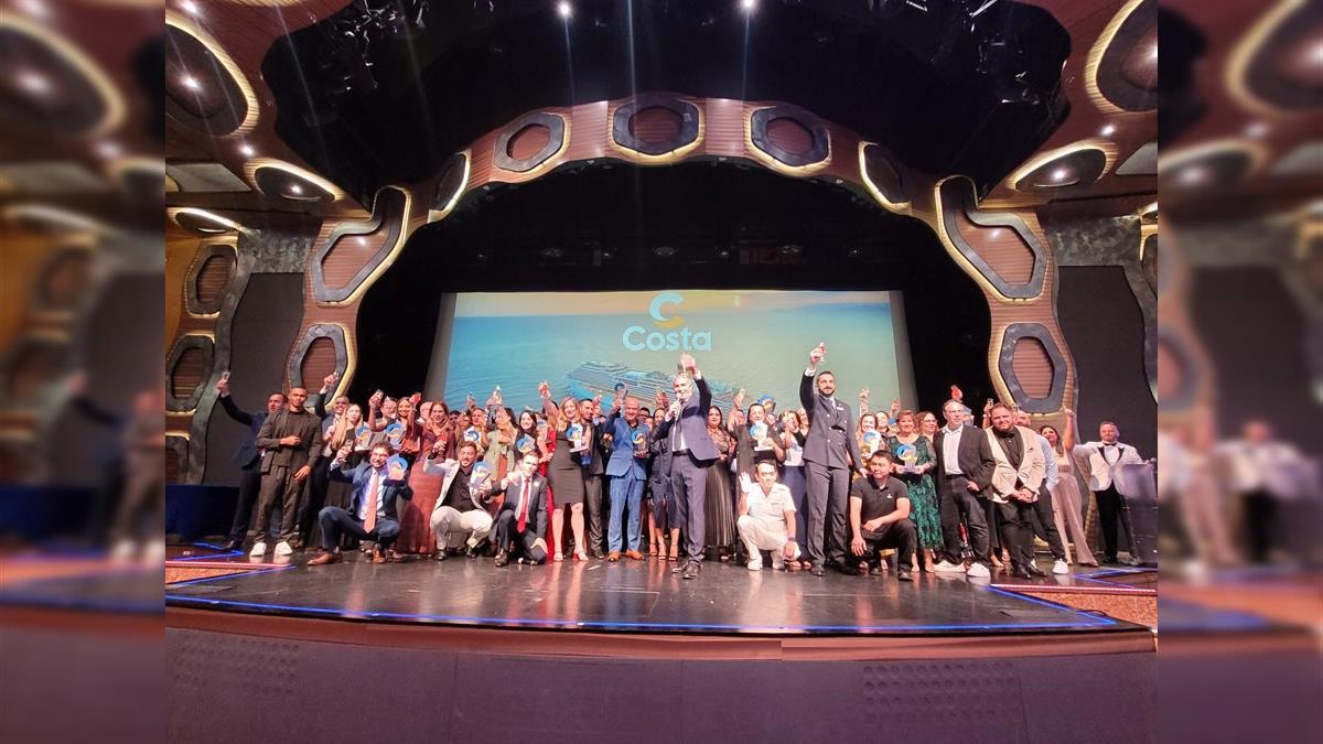 Costa Cruzeiros premia os melhores vendedores da temporada 2025/2026; veja fotos