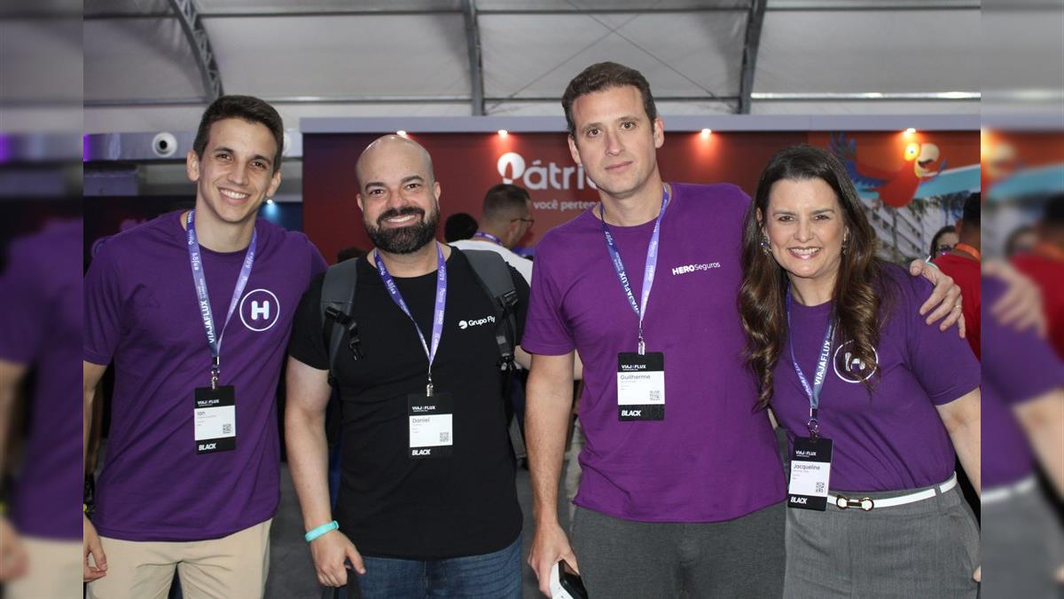 Happy Hour da Hero Seguros encerra 1º dia de ViajaFlux Summit 2026; fotos