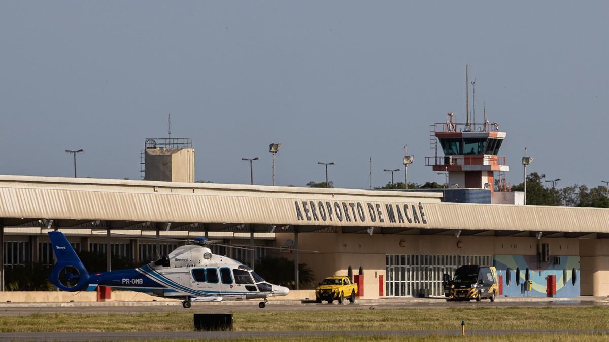 El aeropuerto de Macaé establece un récord en alta mar