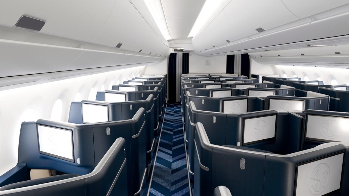 Air France anuncia innovaciones en aviones Airbus 350