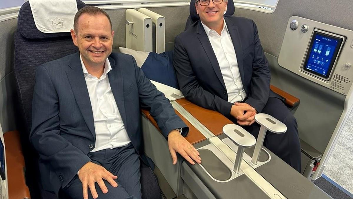 Lufthansa wird in der Business Class über 7 Sitztypen verfügen