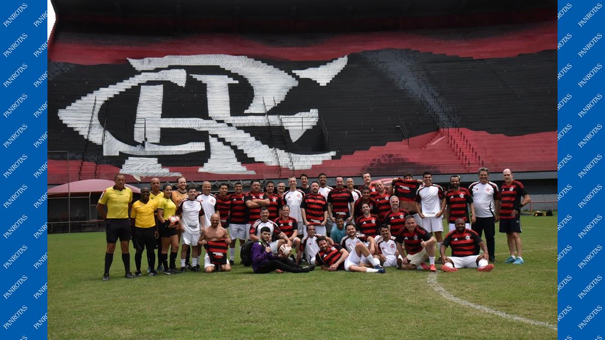 Craques do Futebol e Turismo se Reúnem em Evento Beneficente no Campo do Flamengo