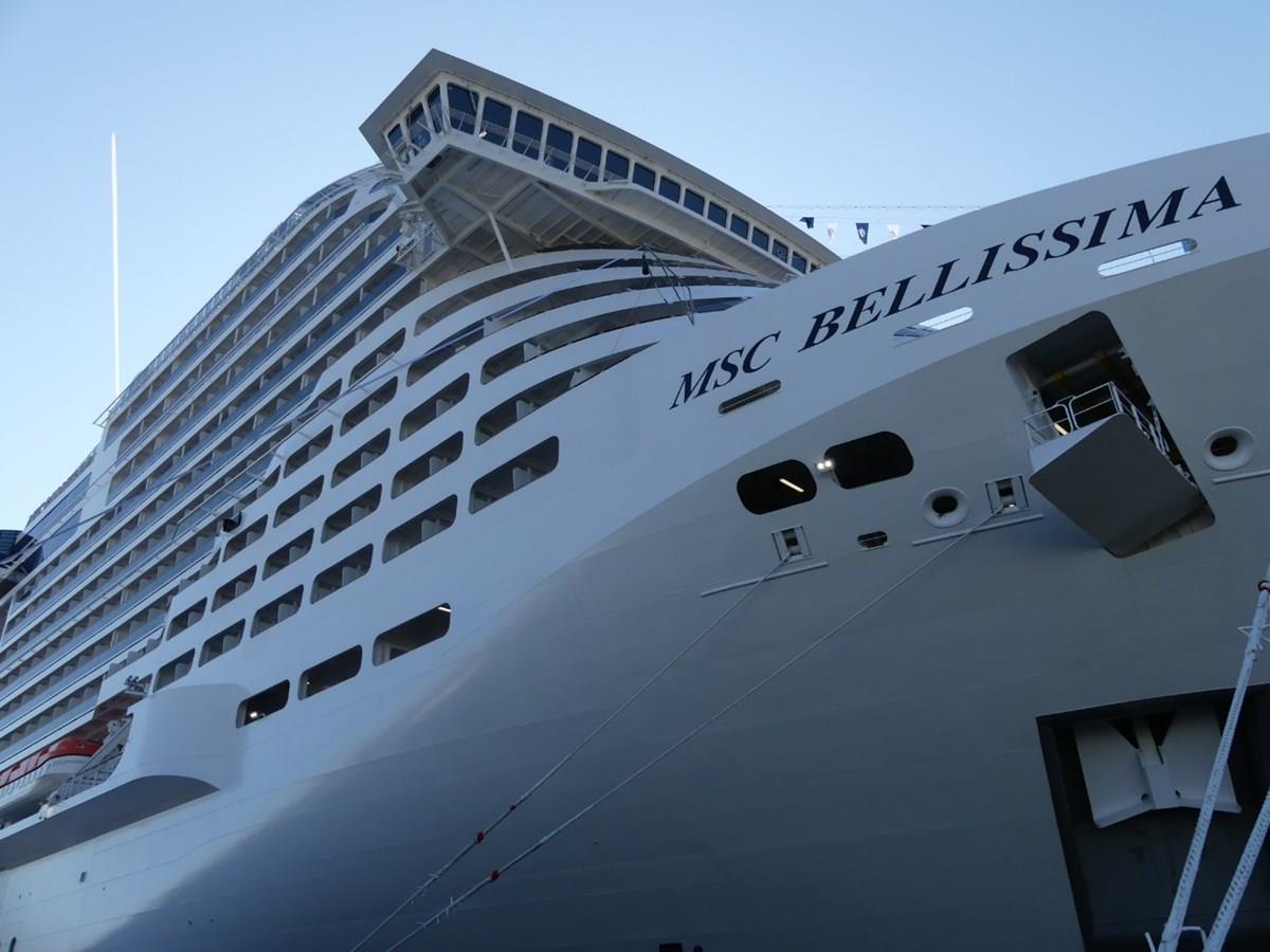 Inauguração do MSC Bellissima