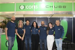 Carlos Giubine, Carolina Bittencourt, Iomar Guimarães, Reno Junior, Claudia Brito, Thais Maia e Rogério Amaro, da Coris