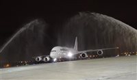 Veja fotos do batismo do A380 da Air France no Rio