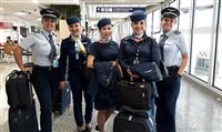 Azul realiza 23 voos com tripulação 100% feminina