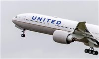 United Airlines vê aumento da demanda mas será 30% menor