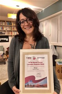 Carrani Tours, da Itália, recebe prêmio da WTM