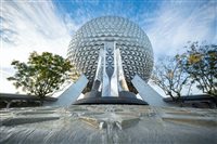 Nova fonte é inaugurada na entrada do Epcot, na Disney World