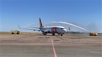 Gol realiza primeiro pouso com o B737-800 em Sinop (MT)