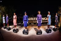 Air France inaugura exposição de uniformes em São Paulo