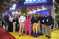 Juntas pela 1ª vez na WTM, Latam e Delta celebram resultados da JV