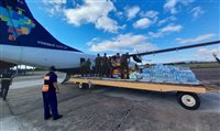 Ajuda humanitária da Azul ao RS atinge mais de 2,5 mil toneladas