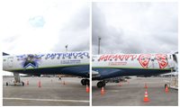 Azul apresenta aeronave em homenagem ao Festival de Parintins; fotos