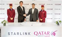 Qatar Airways oferecerá internet gratuita a bordo de aeronaves