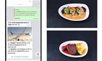 Iberia anuncia novas funcionalidades via WhatsApp e refeições a bordo