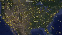 Vídeo mostra queda drástica de tráfego nos EUA após apagão global