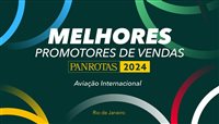 Melhores promotores de vendas da Aviação Internacional no Rio de Janeiro