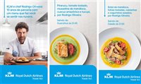 KLM celebra 10 anos de parceria com chef Rodrigo Oliveira e lança campanha