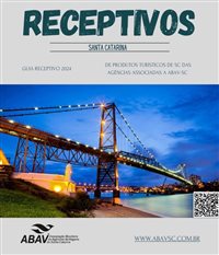 Abav-SC lança novo guia receptivo com atualizações de roteiros e serviços