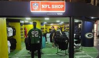 Aeroporto de Congonhas recebe loja pop up da NFL