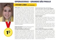 Vivian Lima (CVC) é campeã na categoria Operadoras - São Paulo