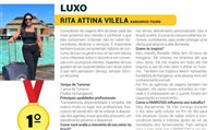 Rita Vilela (Kangaroo Tours) vence categoria Turismo de Luxo no Rio