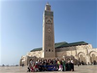 Agentes exploram Casablanca em 1º dia de viagem da Orinter; veja fotos