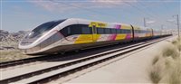 Brightline divulga imagens do trem que conectará Los Angeles a Las Vegas