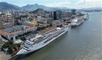 Rio receberá mais de 40 navios e 323 mil turistas na temporada 2024/2025