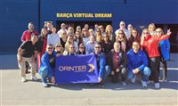 Megafam da Orinter em Barcelona inicia com visita ao Camp Nou; fotos