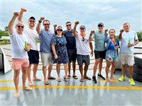 Passeio pelo rio Amazonas encerra Reunião do Conselho e Presidentes das Abavs em Macapá