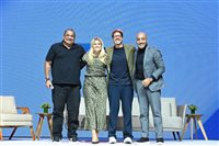 Fábio Porchat, pernil do Estadão e muita música encerram evento da SAP Concur