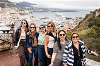 Famtour da Teresa Perez em navio da Regent desembarca em Mônaco; veja fotos