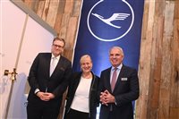 CEO da Lufthansa vem ao Brasil, celebra expansão e estreita laços com o trade; fotos