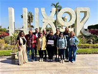 Melhores parceiros da Lusanova chegam a Luxor, no Egito; veja fotos