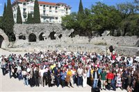Passeio turístico e gincana marcam o primeiro dia do Rendez Vous en France em Nice; fotos