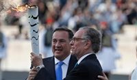 A 100 dias dos Jogos, Brasil recebe Chama Olímpica A 100 dias dos Jogos, Brasil recebe Chama Olímpica